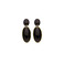 Les Cordes earrings black