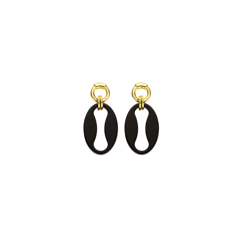 Les Cordes earrings gold