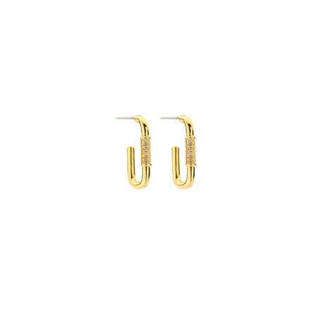Les Cordes earrings gold