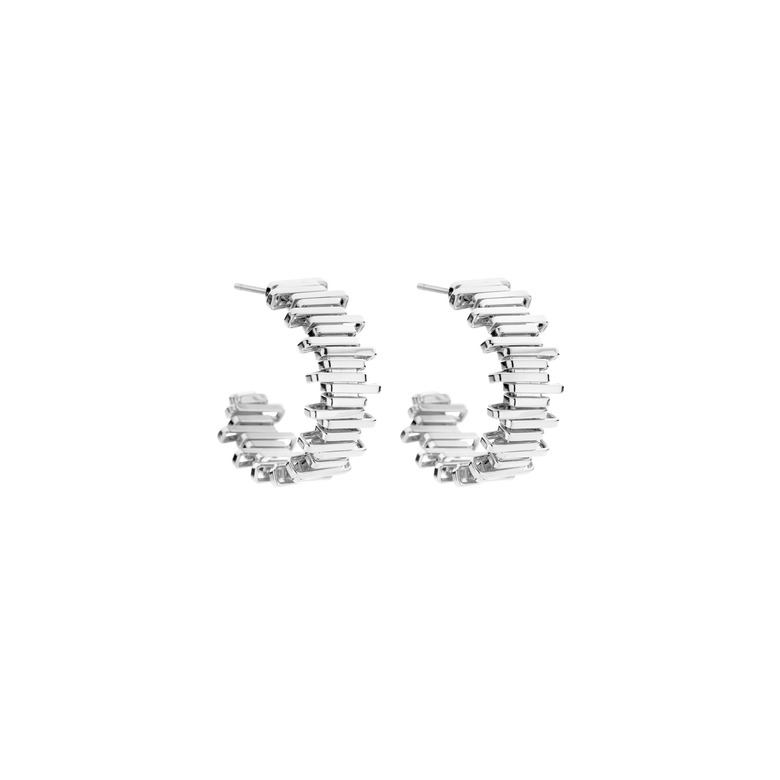 Les Cordes earrings silver