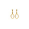 Les Cordes earrings gold