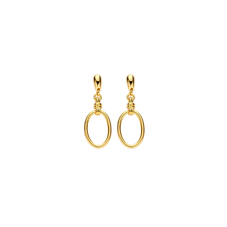 Les Cordes earrings gold