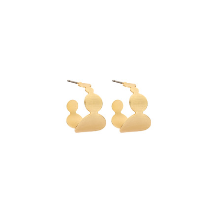 Les Cordes ohrringe gold