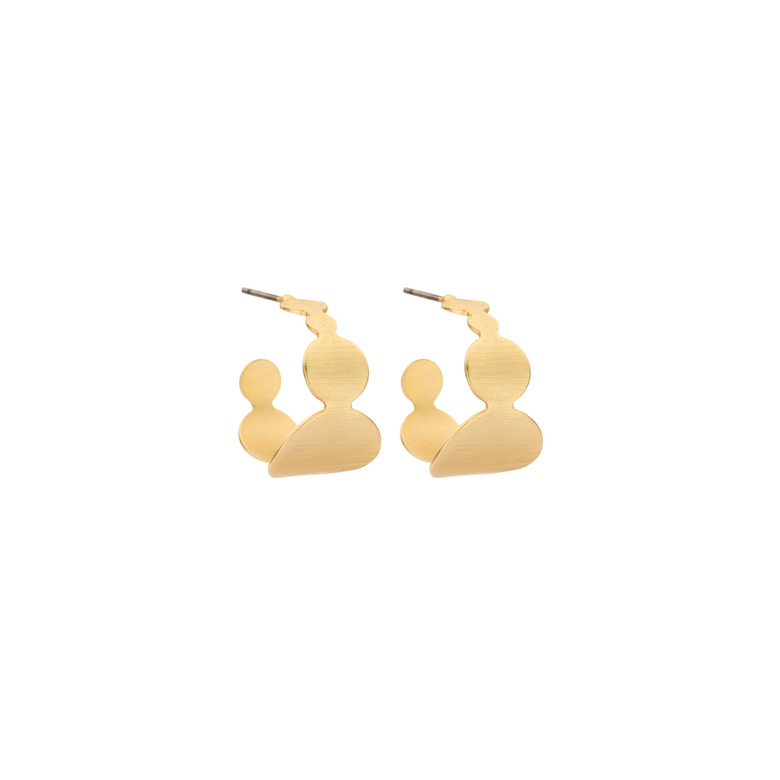 Les Cordes earrings gold