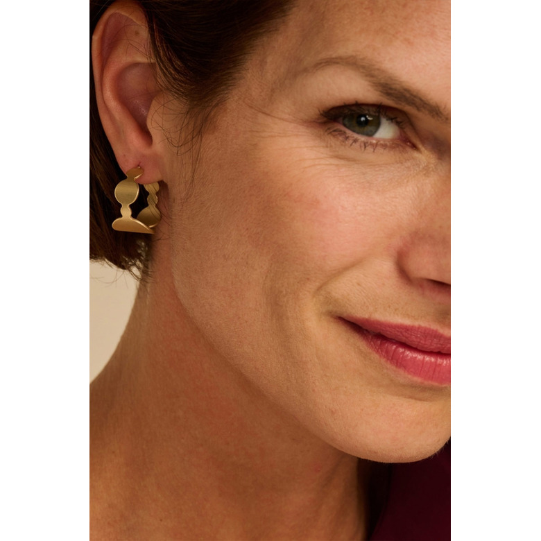 Les Cordes earrings gold 2