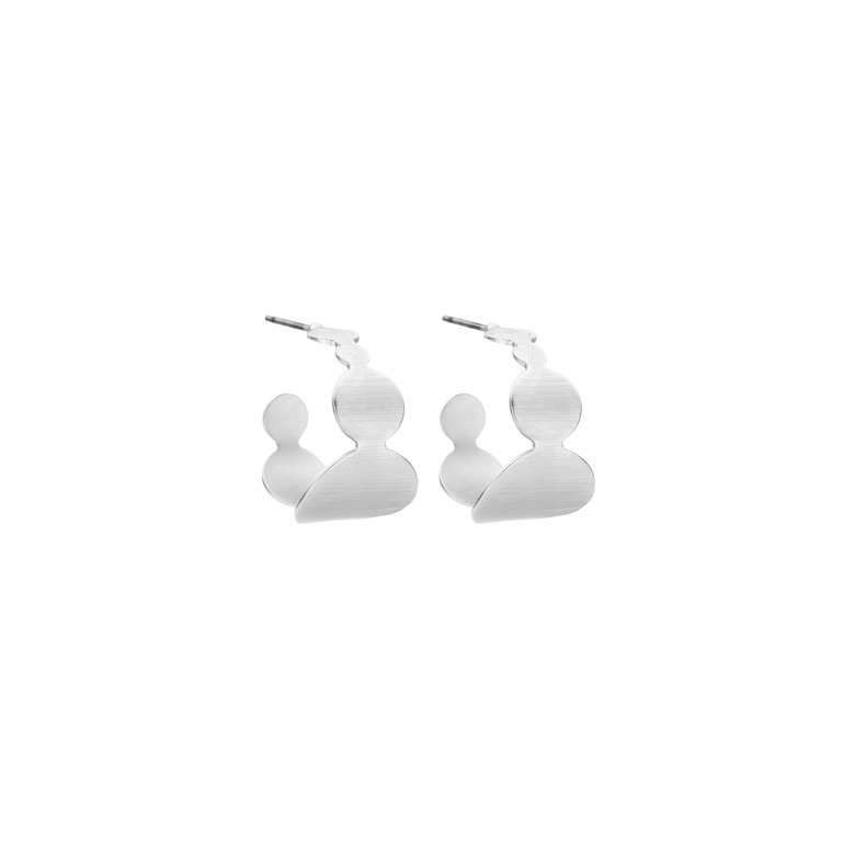 Les Cordes earrings silver
