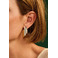 Les Cordes earrings gold 2