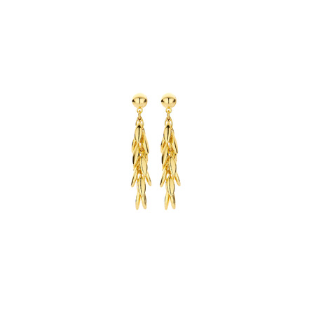 Les Cordes earrings gold