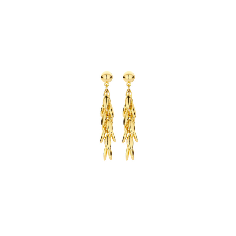 Les Cordes earrings gold 1