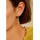 Les Cordes earrings gold 2