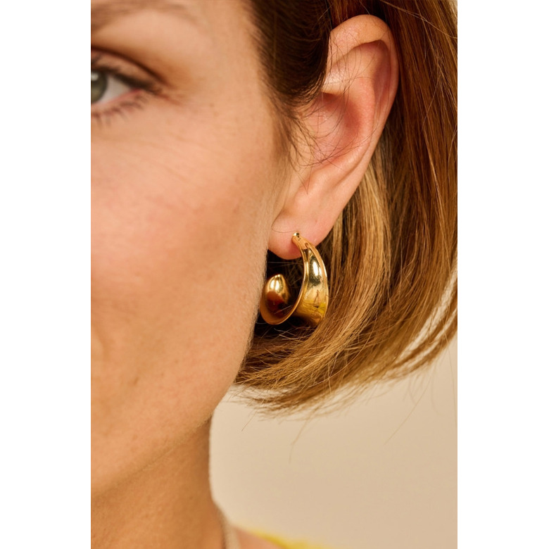 Les Cordes earrings gold 2