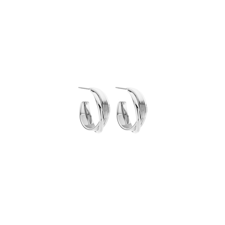 Les Cordes earrings silver