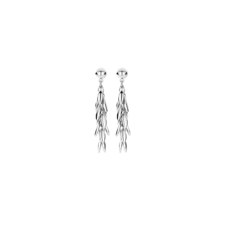 Les Cordes earrings silver