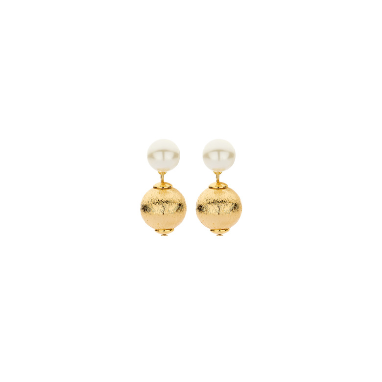Les Cordes earrings gold