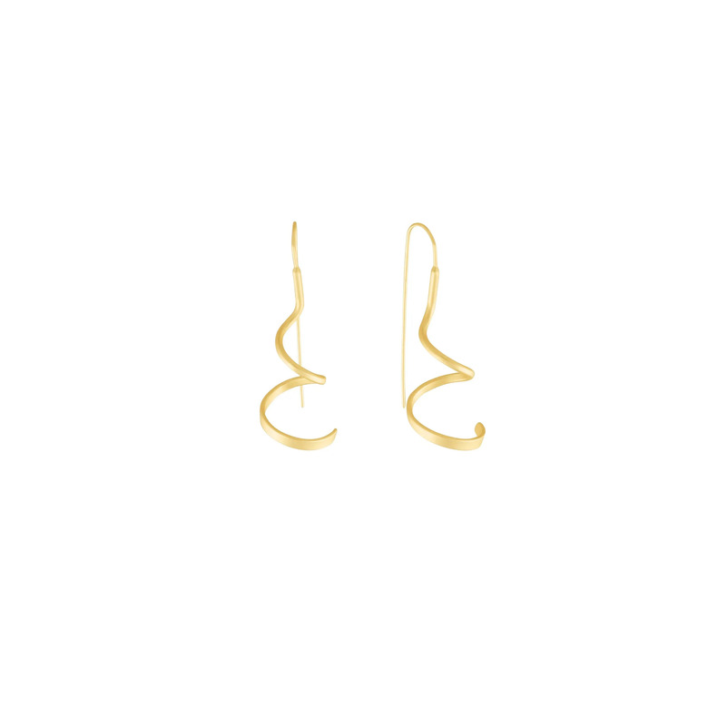 Dnsk earrings gold