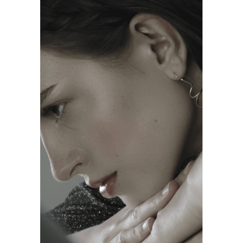 Dnsk earrings gold 2
