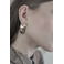 Dnsk earrings silver 2