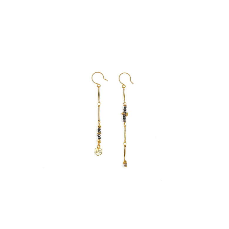 Murielle Perrotti earrings gold