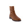Riverwoods ankle boots cognac 2
