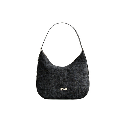 Nathan-baume schultertasche schwarz