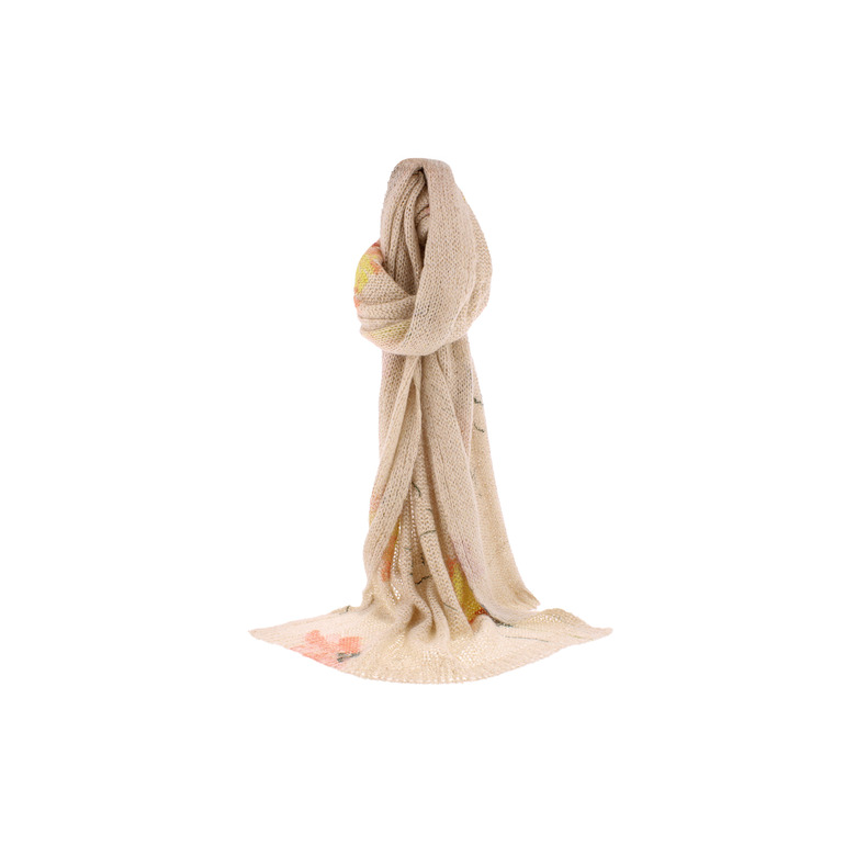 Due Amanti scarf lightbrown 1