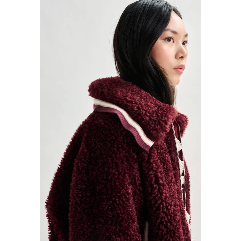 Essentiel vest bordeaux 3