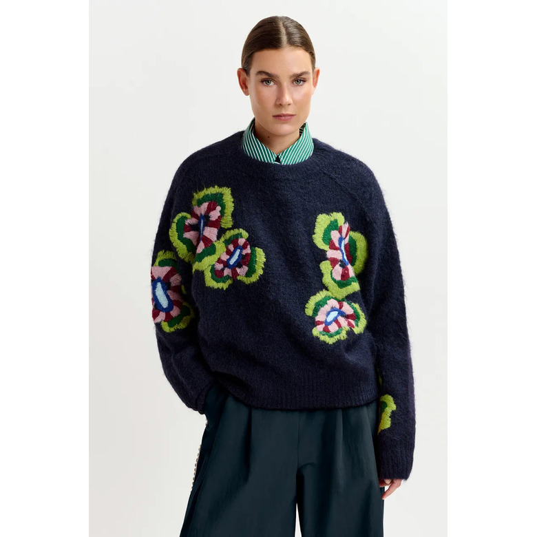 Essentiel sweater blue 2