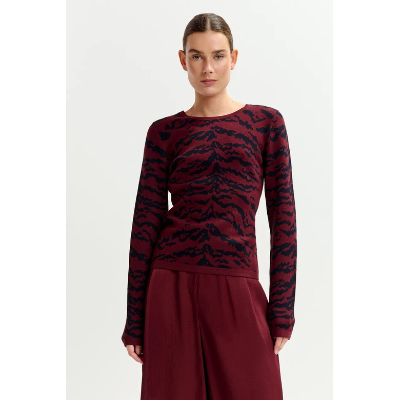 Essentiel sweater bordeaux 2