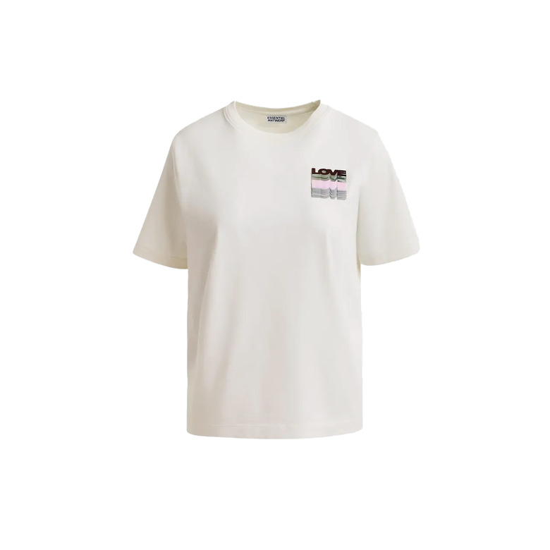 Essentiel t-shirts ecru 1