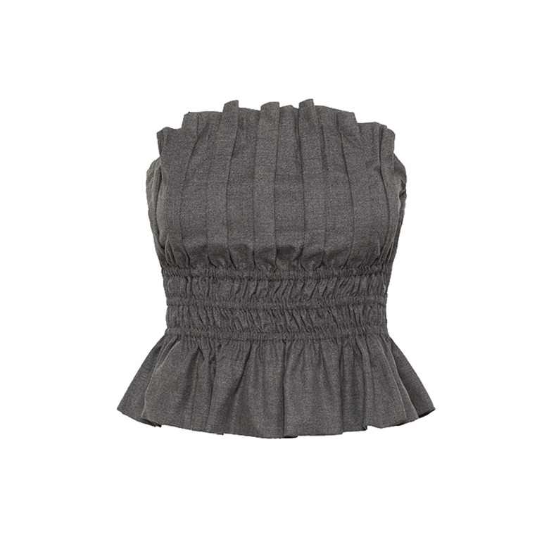Gestuz top grey 1