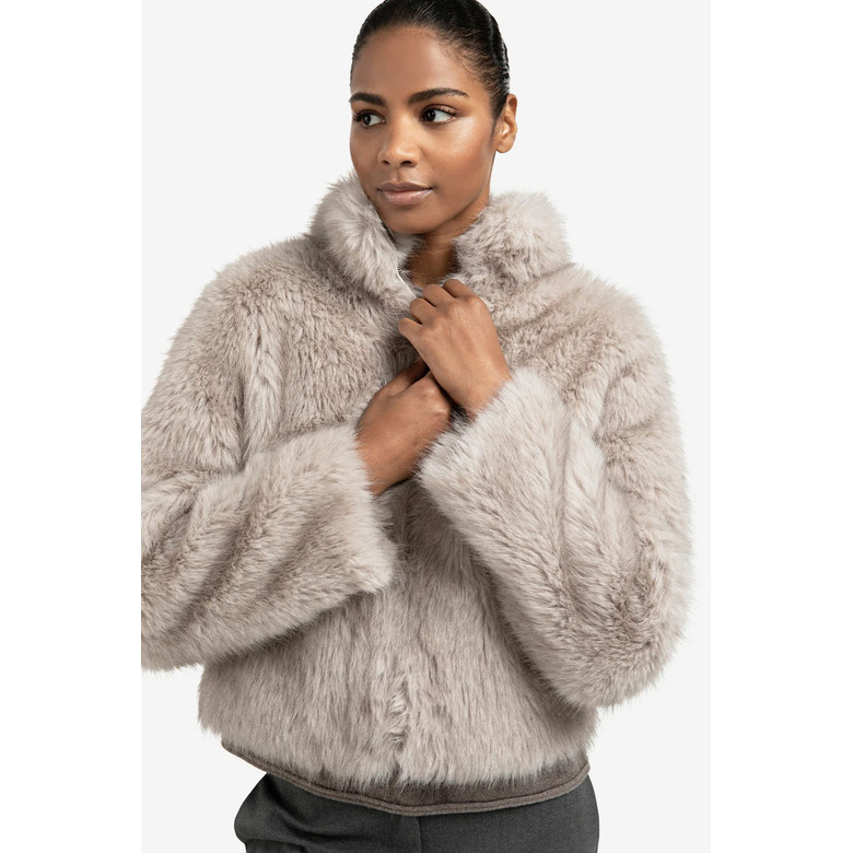 Yaya coat grey 2