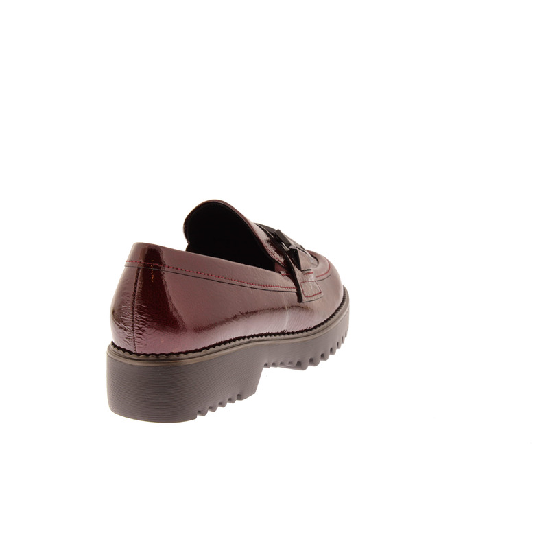 Gabor moccasins & loafers bordeaux 4