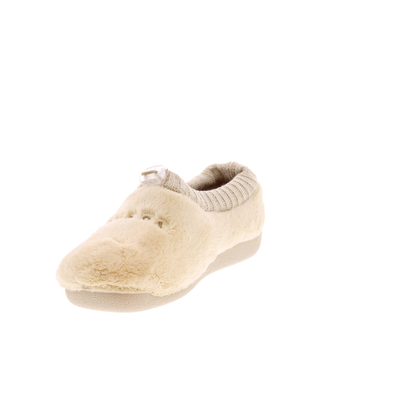 Scapa slippers ecru 3