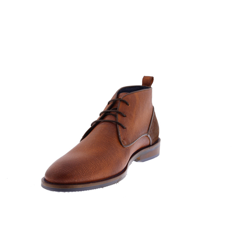 Berkelmans lace shoes cognac 3