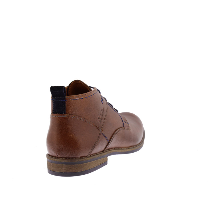 Australian lace shoes cognac 4