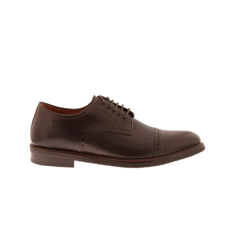 Ambiorix lace shoes brown 1