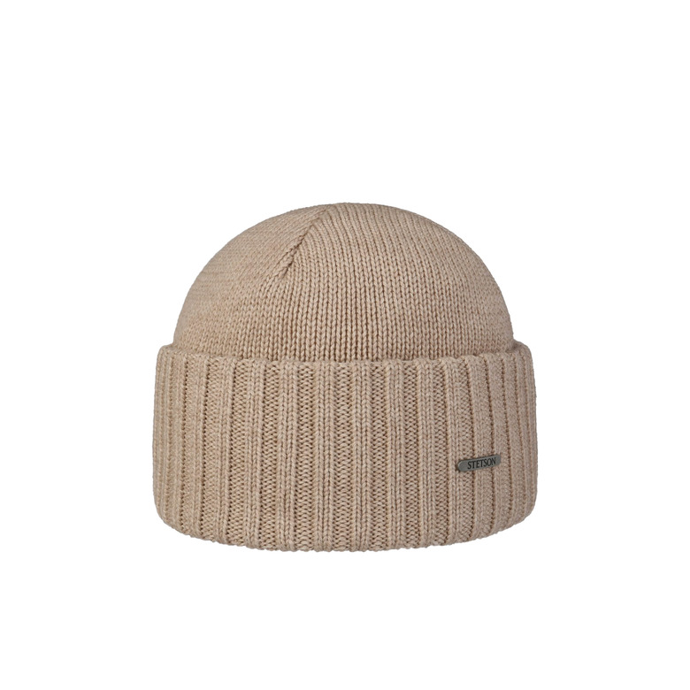 Stetson beanie lightbrown