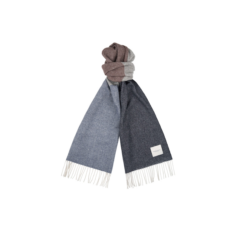 Profuomo scarf blue