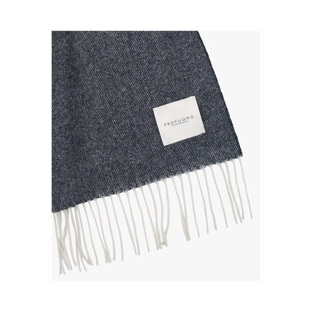 Profuomo scarf blue