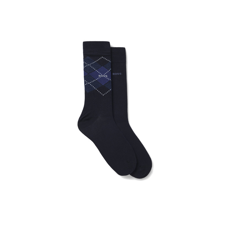 Boss socks blue 1