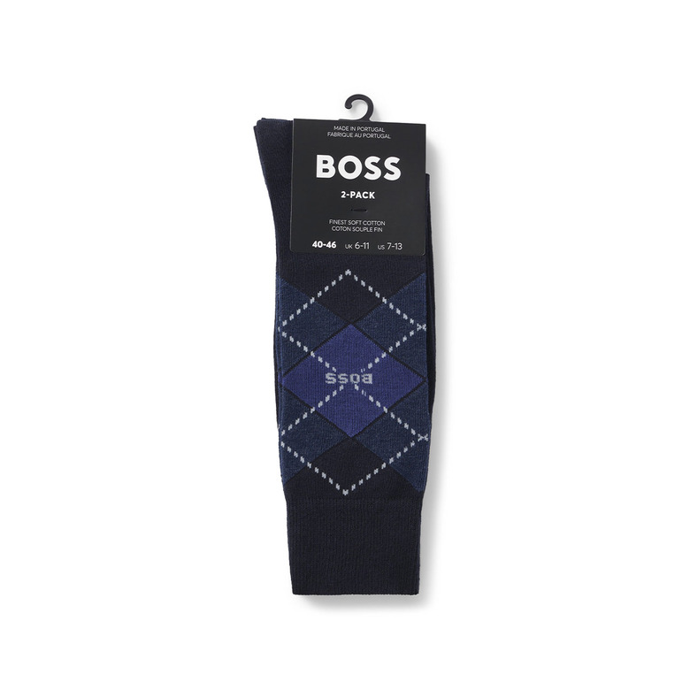 Boss socks blue 2
