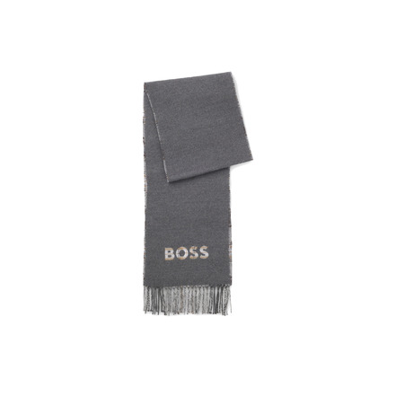 Boss schal grau