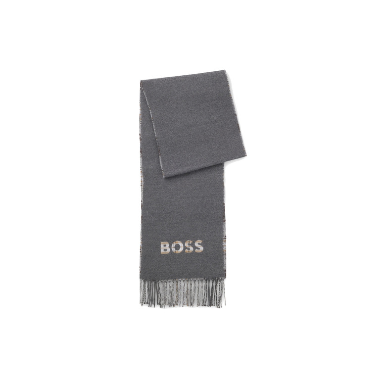 Boss scarf grey
