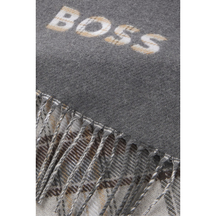 Boss schal grau
