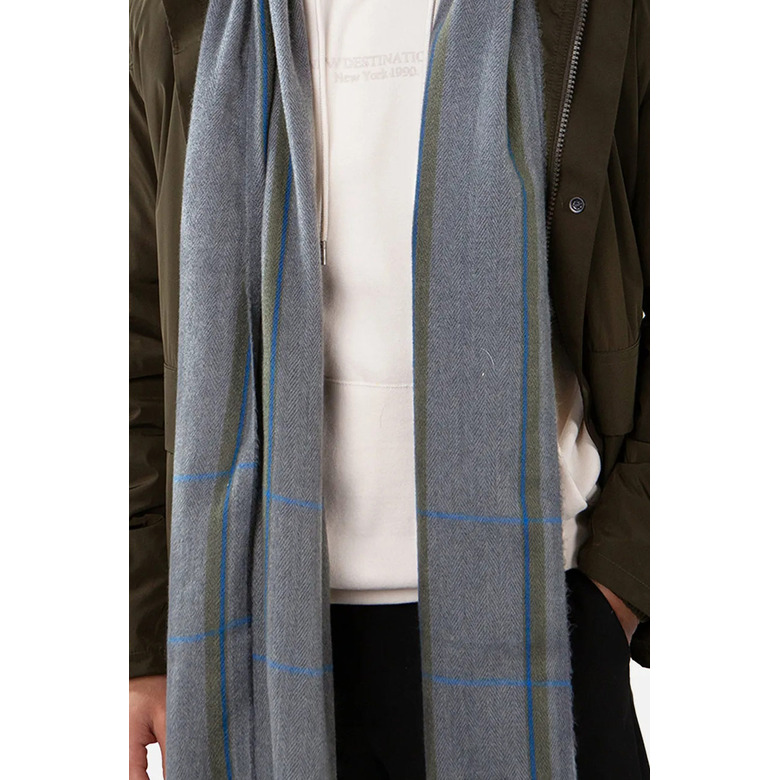 Barts scarf grey 2