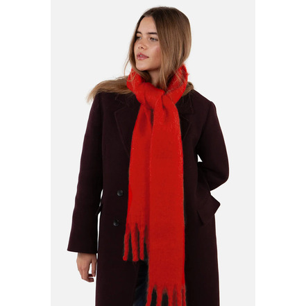 Barts scarf red