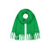 Barts scarf green 1