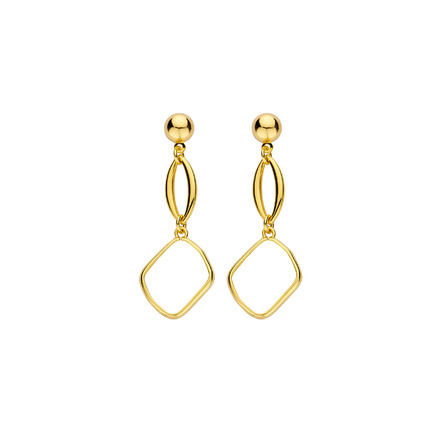Les Cordes ohrringe gold