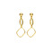 Les Cordes earrings gold 1