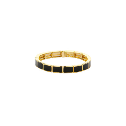 Les Cordes armband schwarz